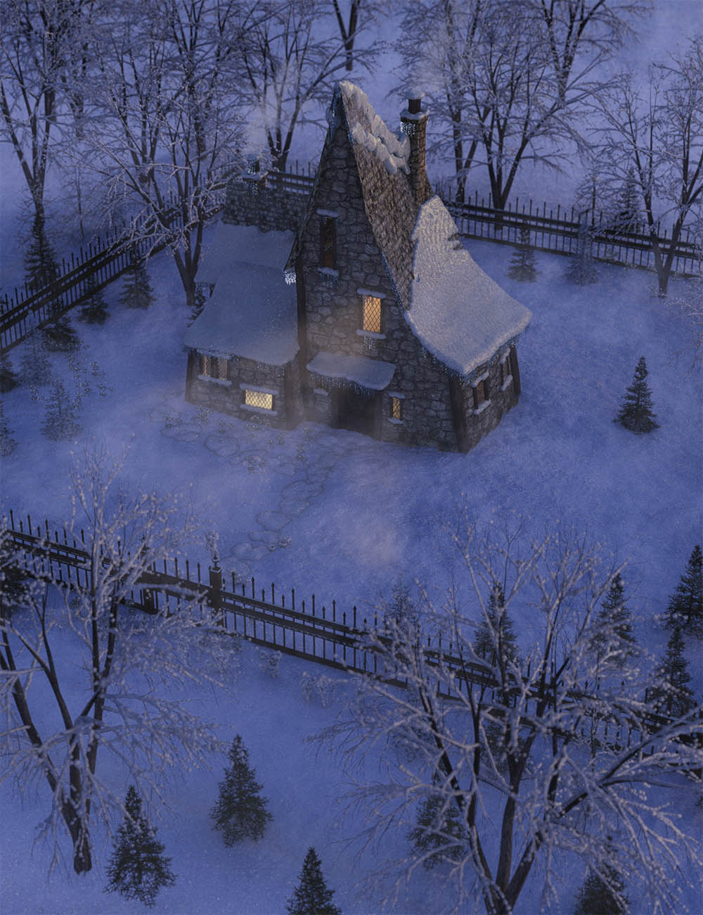 3 Raven Court Iray Winter Expansion 3 Raven Court Iray Winter Expansion by: MartinJFrost, 3D Models by Daz 3D