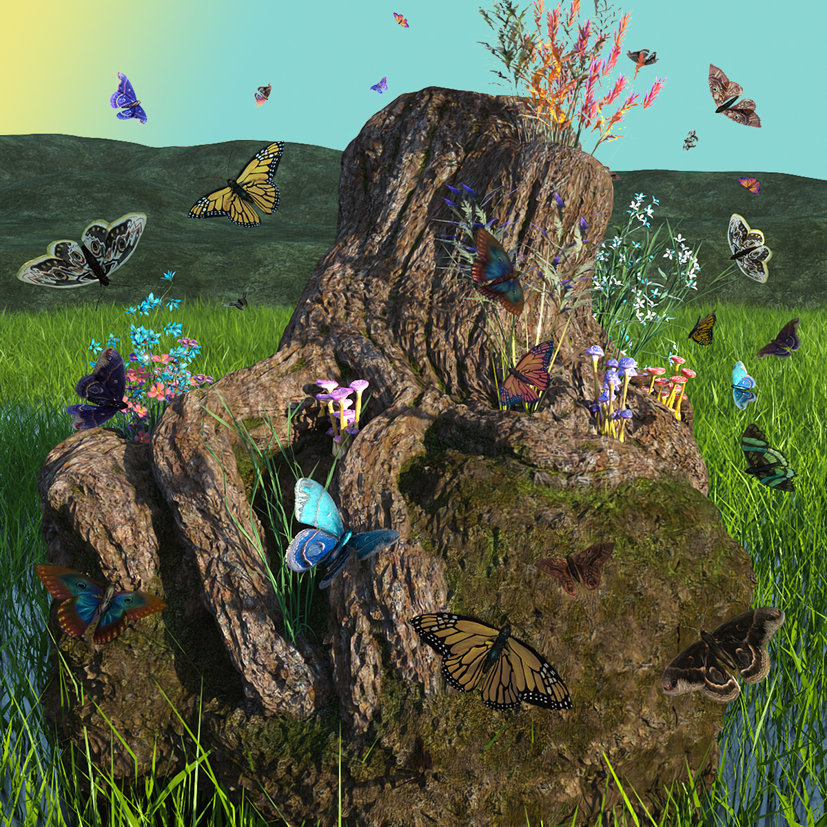 Little Butterfly by: Gendragon3D, 3D Models by Daz 3D