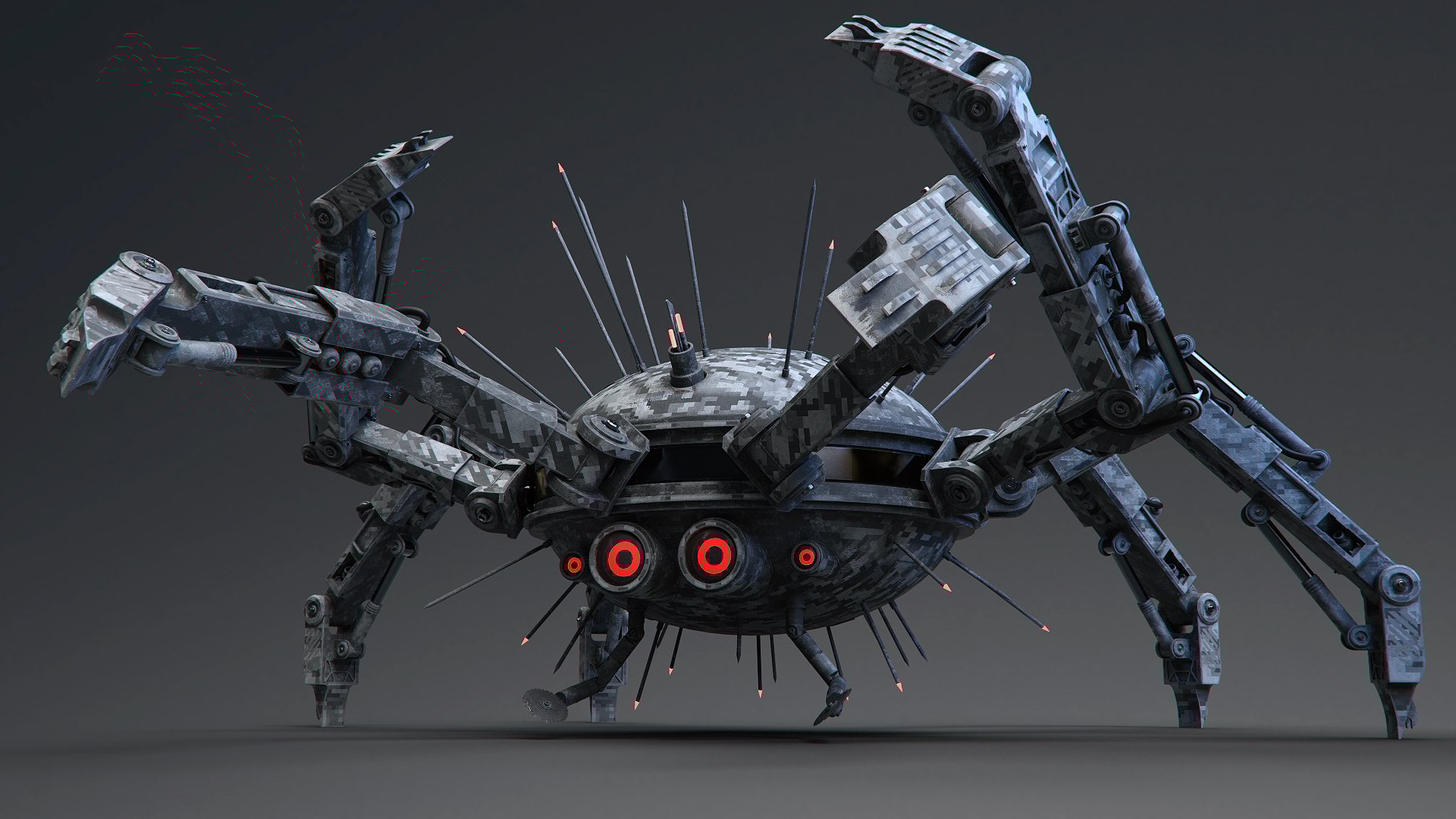 Sci-fi Spider Sci-fi Spider by: Mely3D, 3D Models by Daz 3D