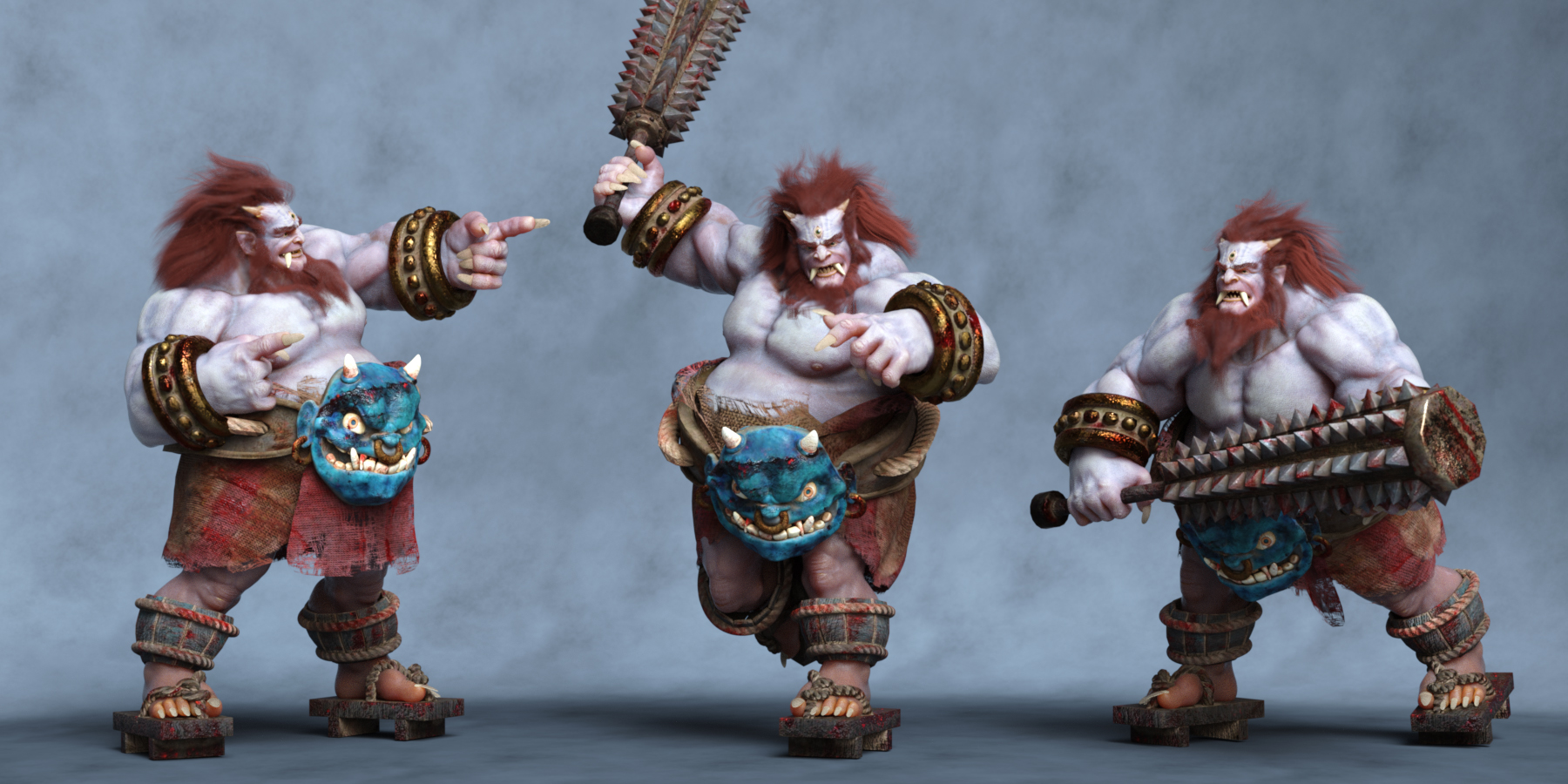 Oni Poses for Oni HD Oni Poses for Oni HD by: Ensary, 3D Models by Daz 3D