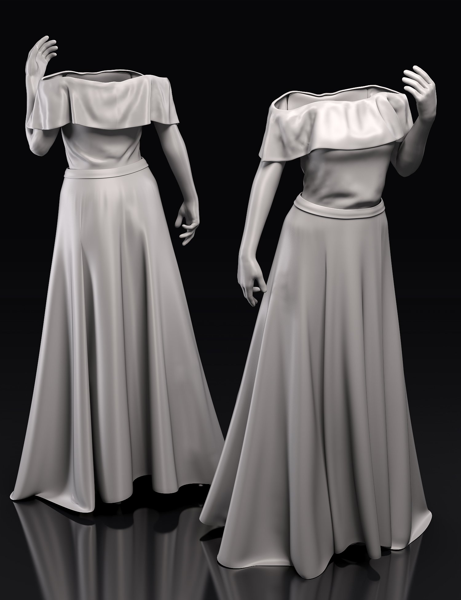 dForce Dia de los Muertos Outfit for Genesis 8.1 Females dForce Dia de los Muertos Outfit for Genesis 8.1 Females by: Barbara BrundonUmblefuglyShox-Design, 3D Models by Daz 3D