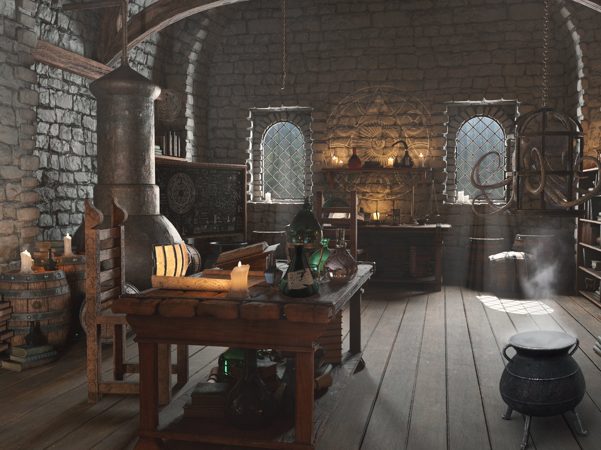 Alchemy Lab | Daz 3D