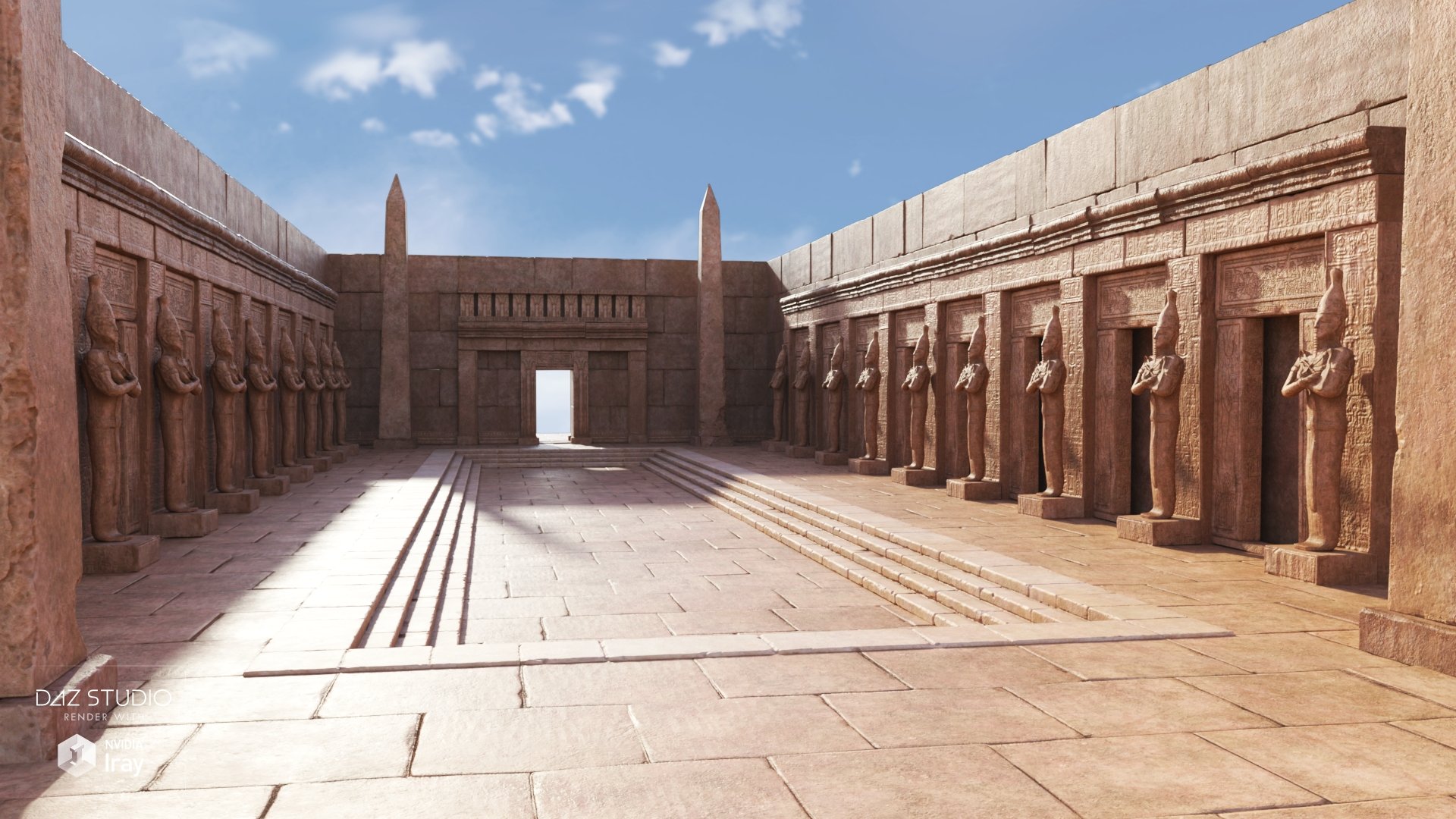 Egyptian Elements Egyptian Elements by: Andrey Pestryakov, 3D Models by Daz 3D