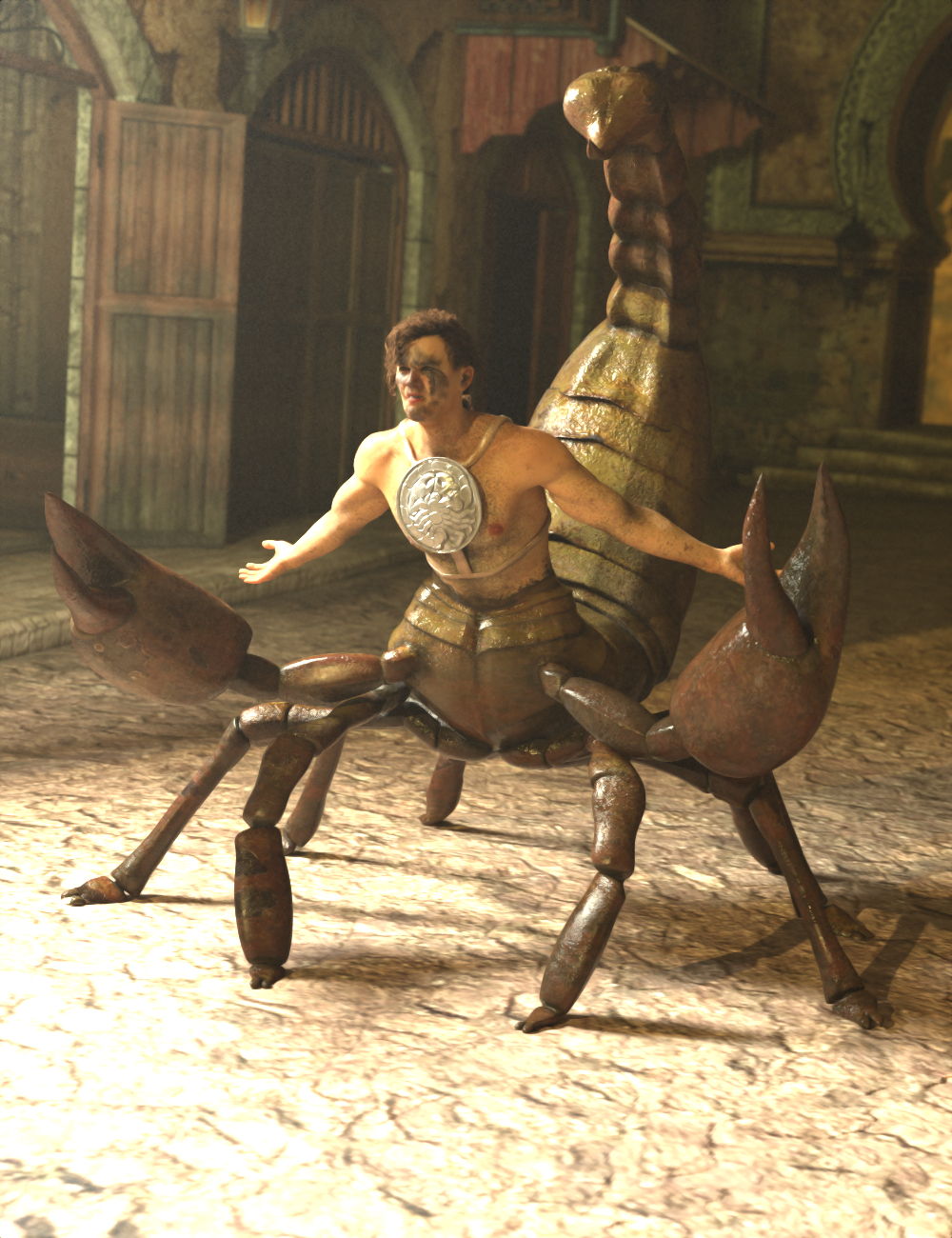 SYS Monsters in the Dark Textures for SY Scorpion Folk SYS Monsters in the Dark Textures for SY Scorpion Folk by: SickleyieldSade, 3D Models by Daz 3D