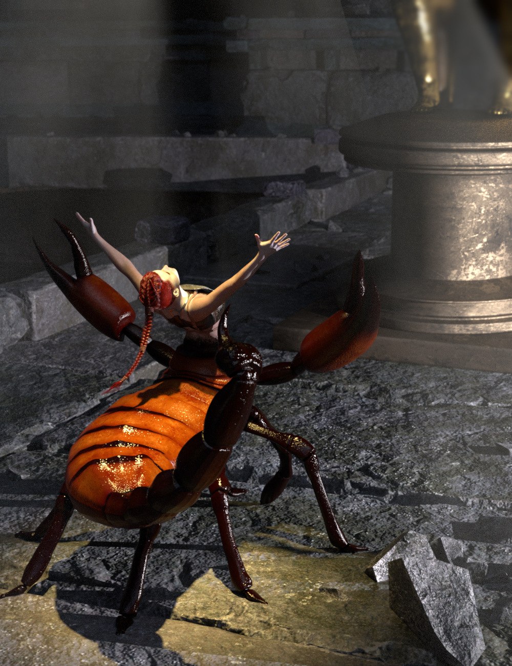 SYS Monsters in the Dark Textures for SY Scorpion Folk SYS Monsters in the Dark Textures for SY Scorpion Folk by: SickleyieldSade, 3D Models by Daz 3D