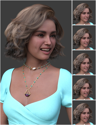 Venus Smile for Genesis 8.1 Female by: kobamax, 3D Models by Daz 3D