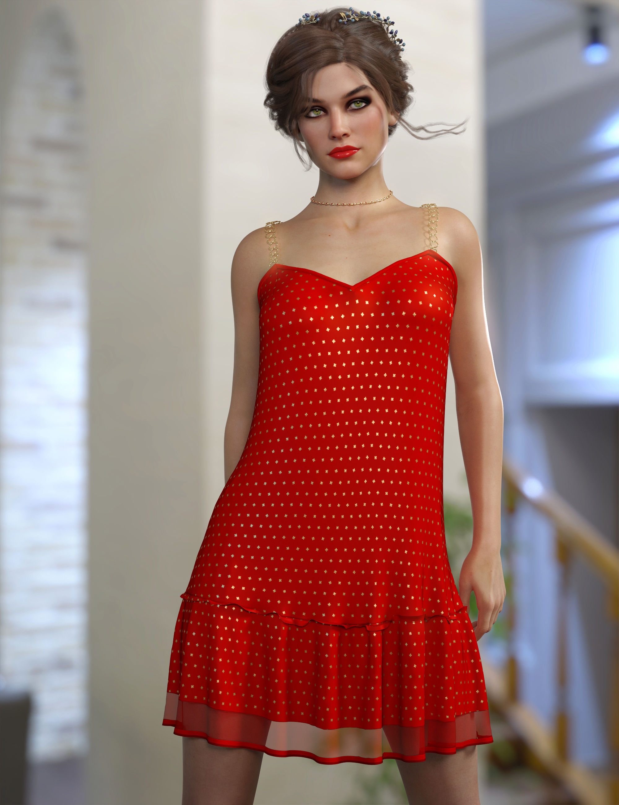 dForce Katrina Outfit Texture Expansion by: Nelmi, 3D Models by Daz 3D