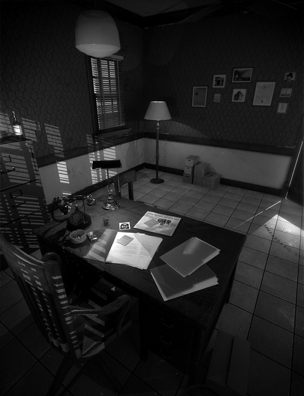 Noir Sleuth Office by: ThreeDigital, 3D Models by Daz 3D