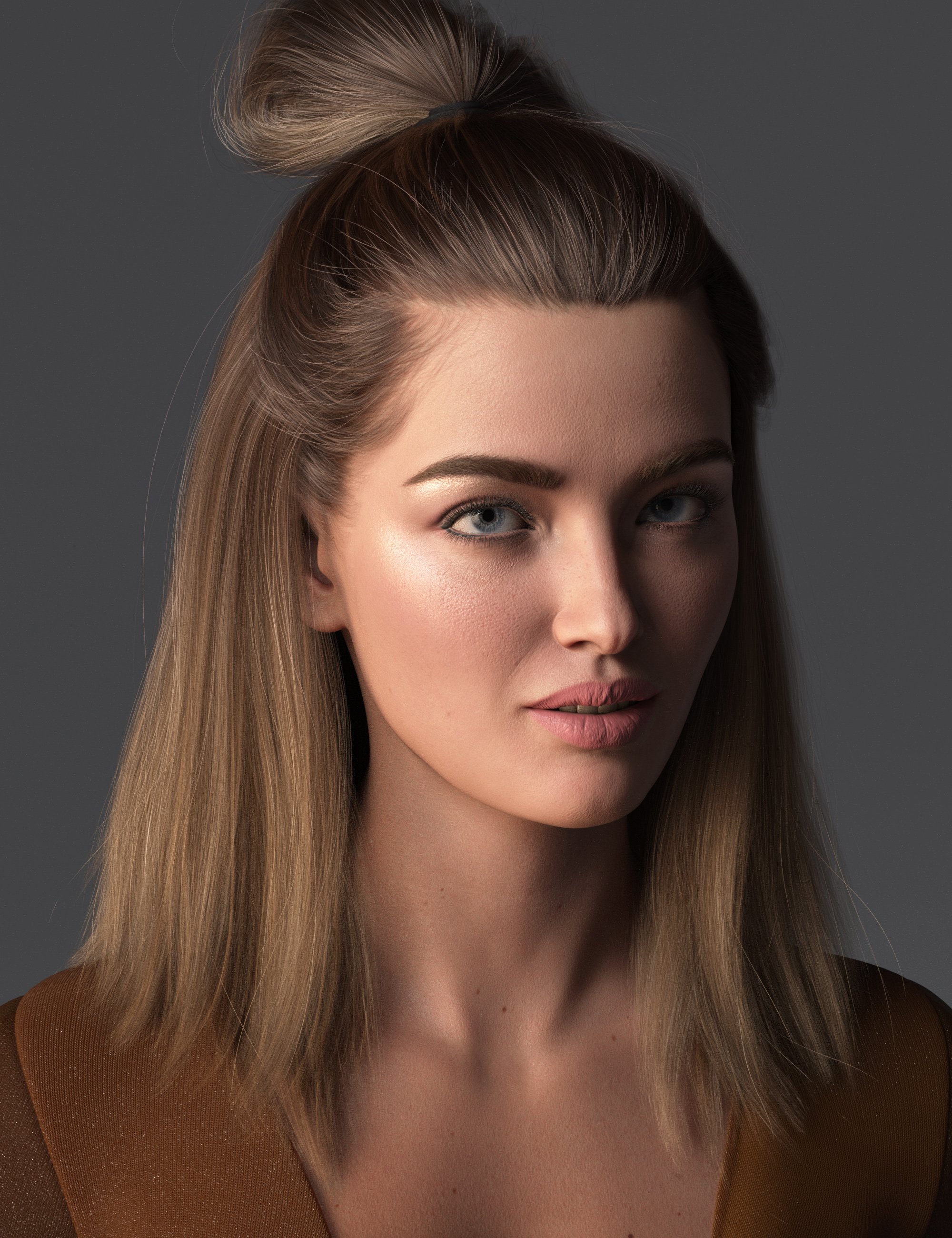 2021-15 Hair for Genesis 8 and 8.1 Females by: outoftouch, 3D Models by Daz 3D