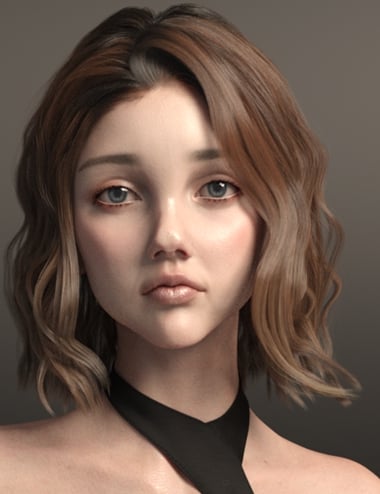 Cong Hair for Genesis 8 and 8.1 Females