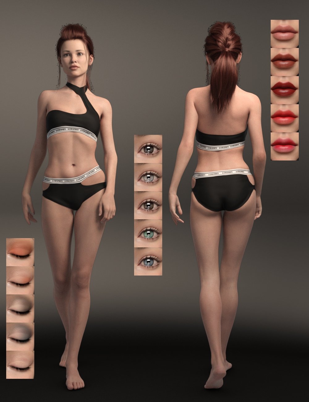 Kui for Genesis 8.1 Female by: Ergou, 3D Models by Daz 3D