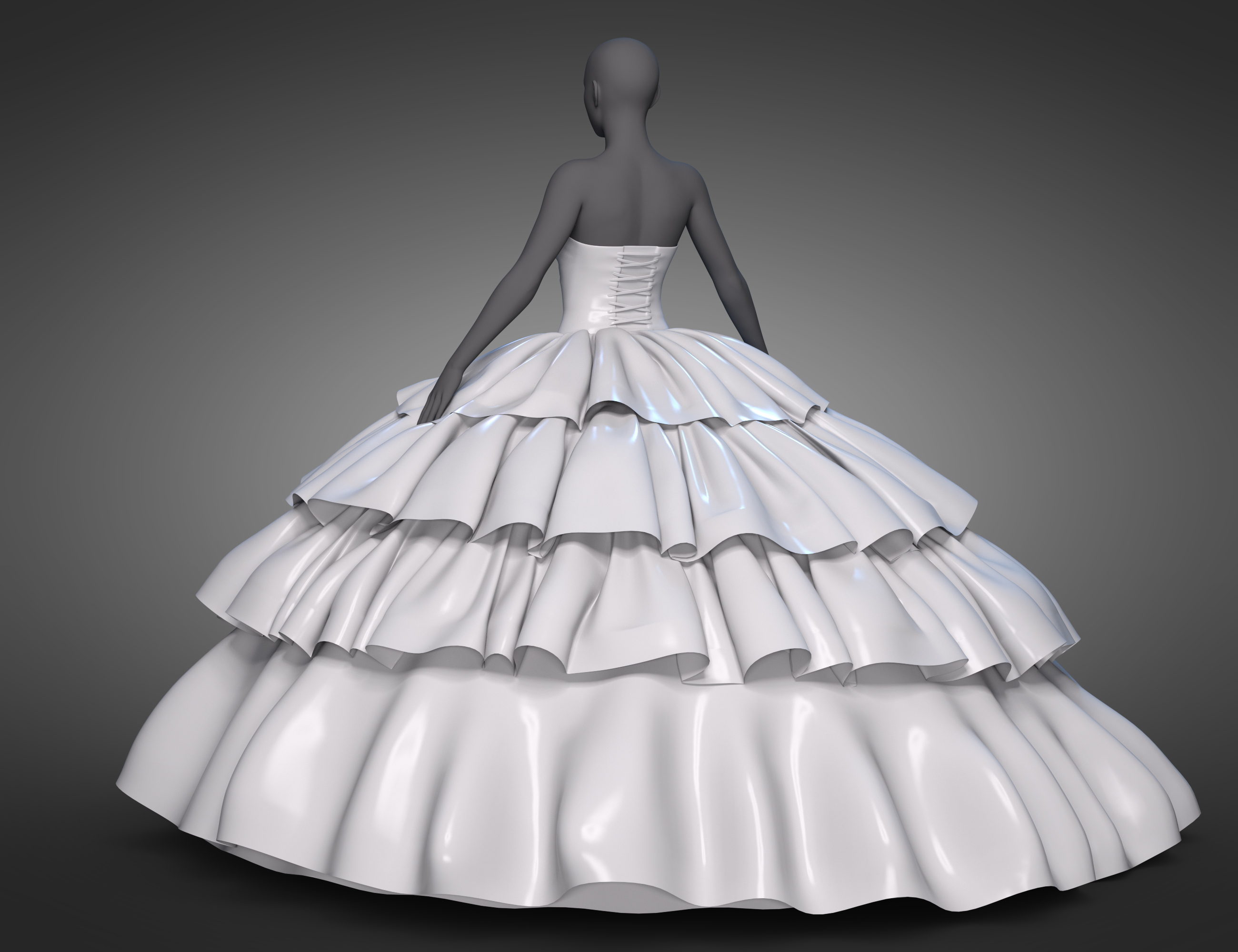 dForce Fiesta Dress for Genesis 8 and 8.1 Females by: MadaAnna Benjamin, 3D Models by Daz 3D