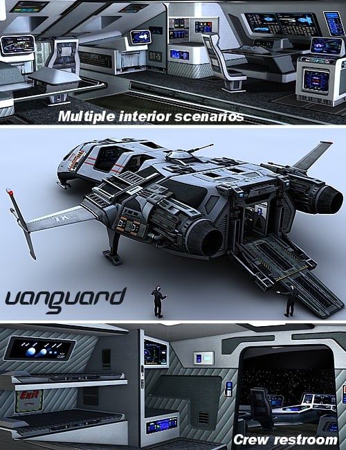 Vanguard by: Kibarreto, 3D Models by Daz 3D