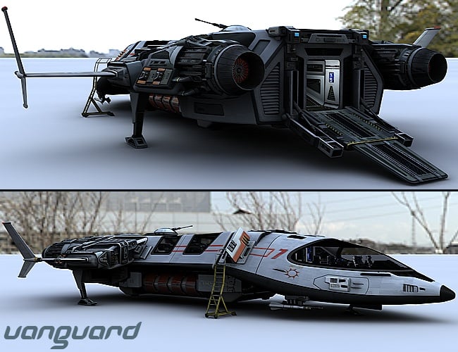 Vanguard Vanguard by: Kibarreto, 3D Models by Daz 3D
