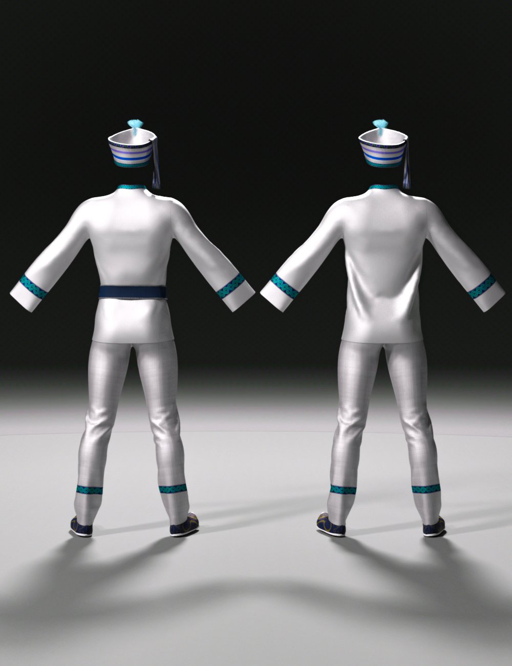 dForce Bai Outfit for Genesis 8 and 8.1 Male dForce Bai Outfit for Genesis 8 and 8.1 Male by: wsmonkeyking, 3D Models by Daz 3D