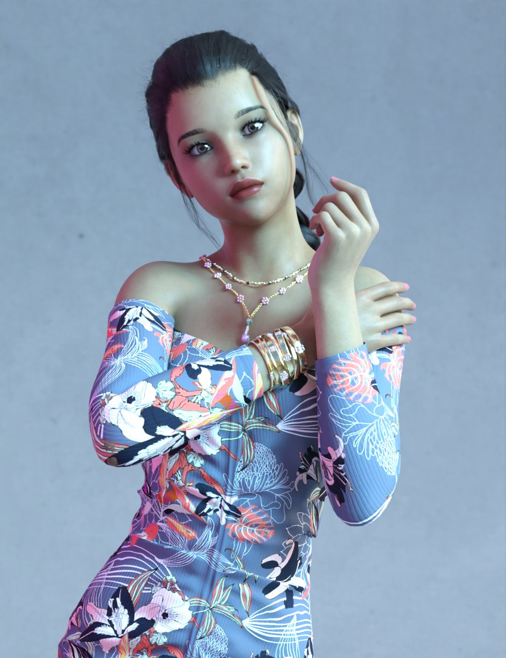 Scarlett for Genesis 8 Female by: Exart3D, 3D Models by Daz 3D