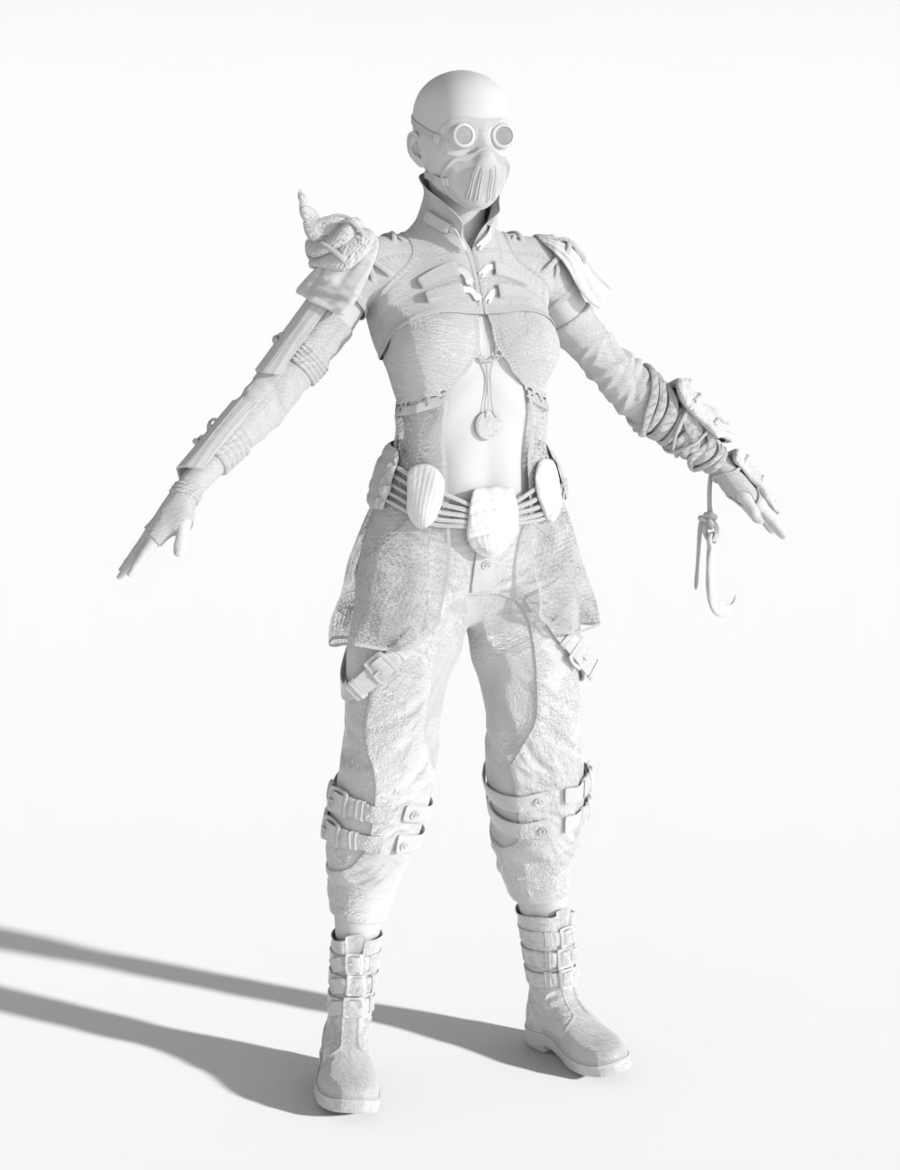 Oceans Apocalypse Infiltrator for Genesis 8.1 Female by: Sixus1 Media, 3D Models by Daz 3D