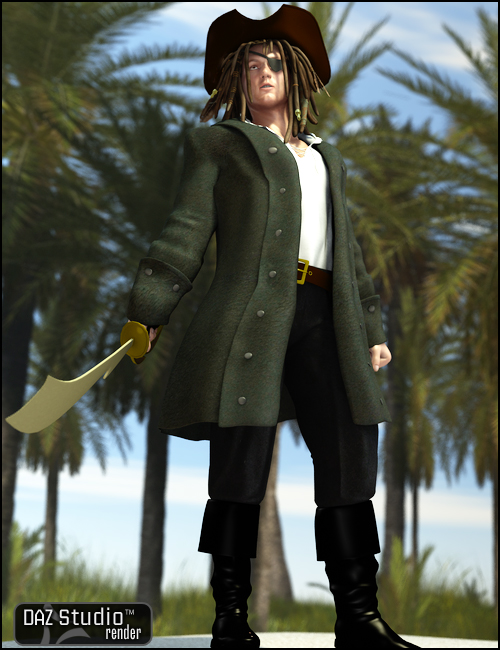 M4 Pirate M4 Pirate by: Ravenhair, 3D Models by Daz 3D