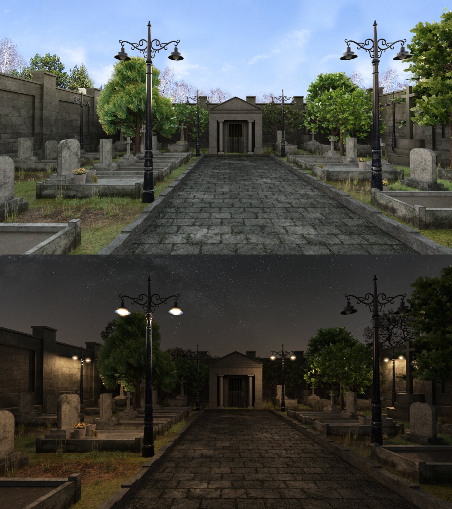 Yolola Graveyard | Daz 3D