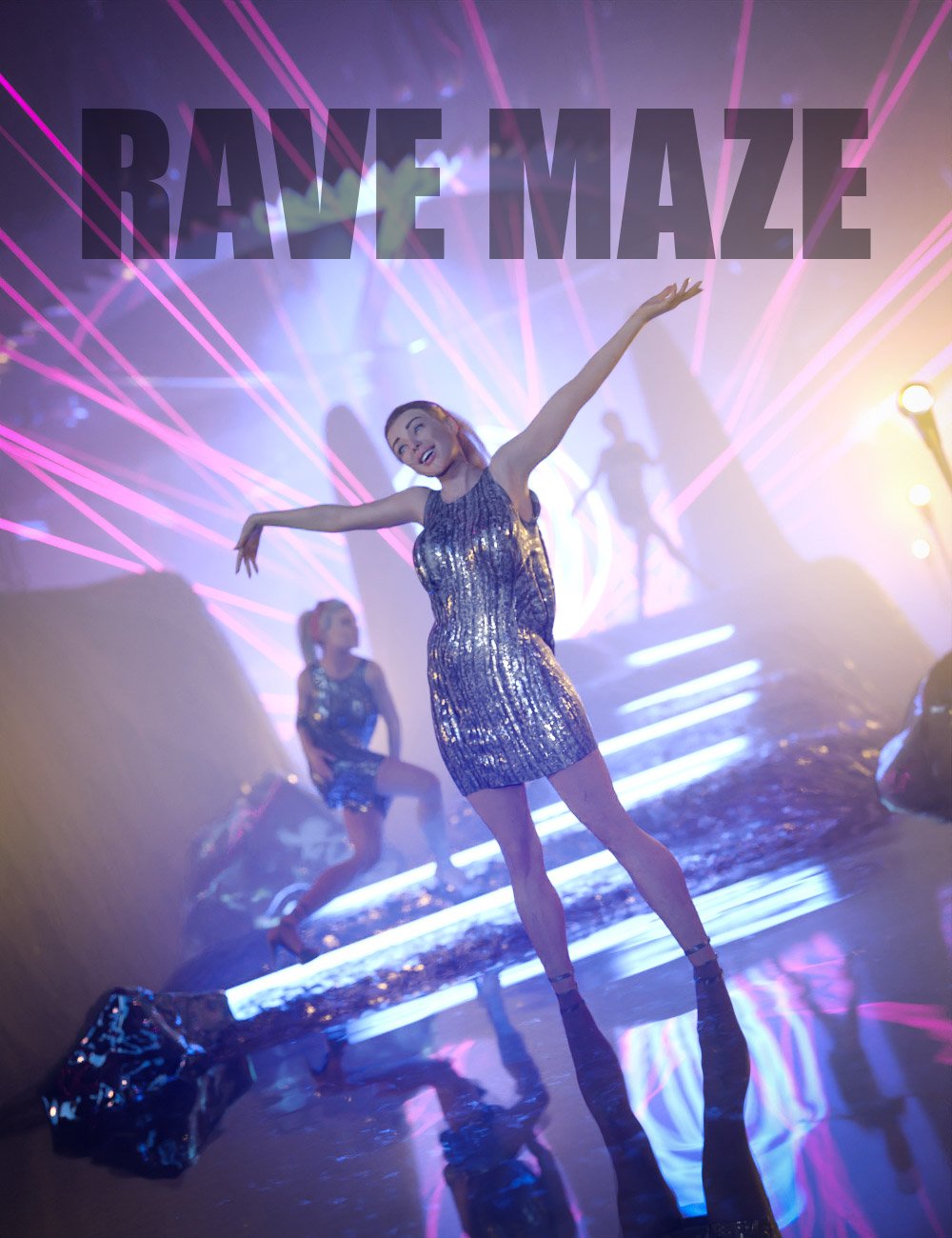 Rave Maze by: Dreamlight, 3D Models by Daz 3D