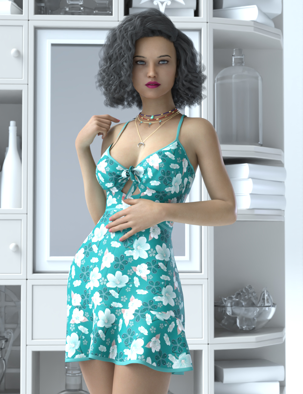 Linda for Genesis 8 Female by: Exart3D, 3D Models by Daz 3D