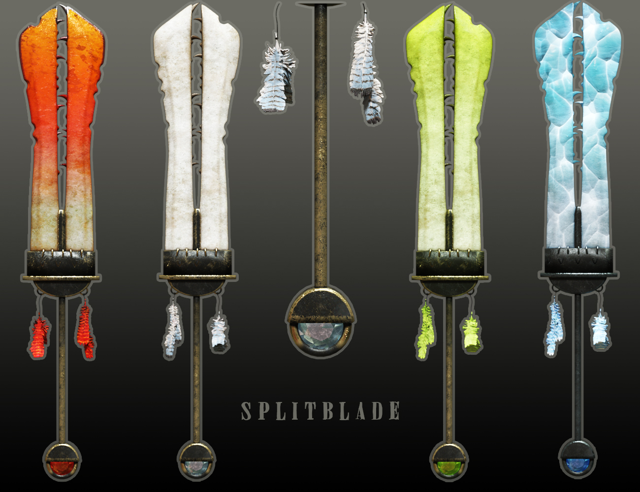 Monster Blades Monster Blades by: The AntFarm, 3D Models by Daz 3D