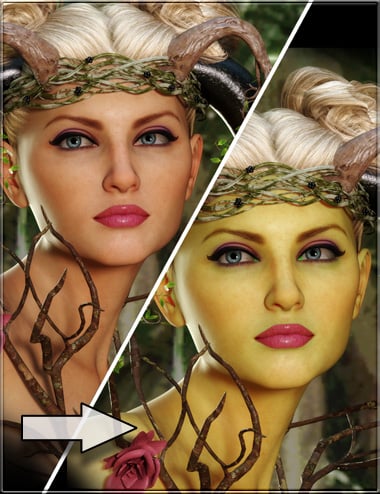 VYK Shader Basics - PBR Skin Color Changers by: vyktohria, 3D Models by Daz 3D