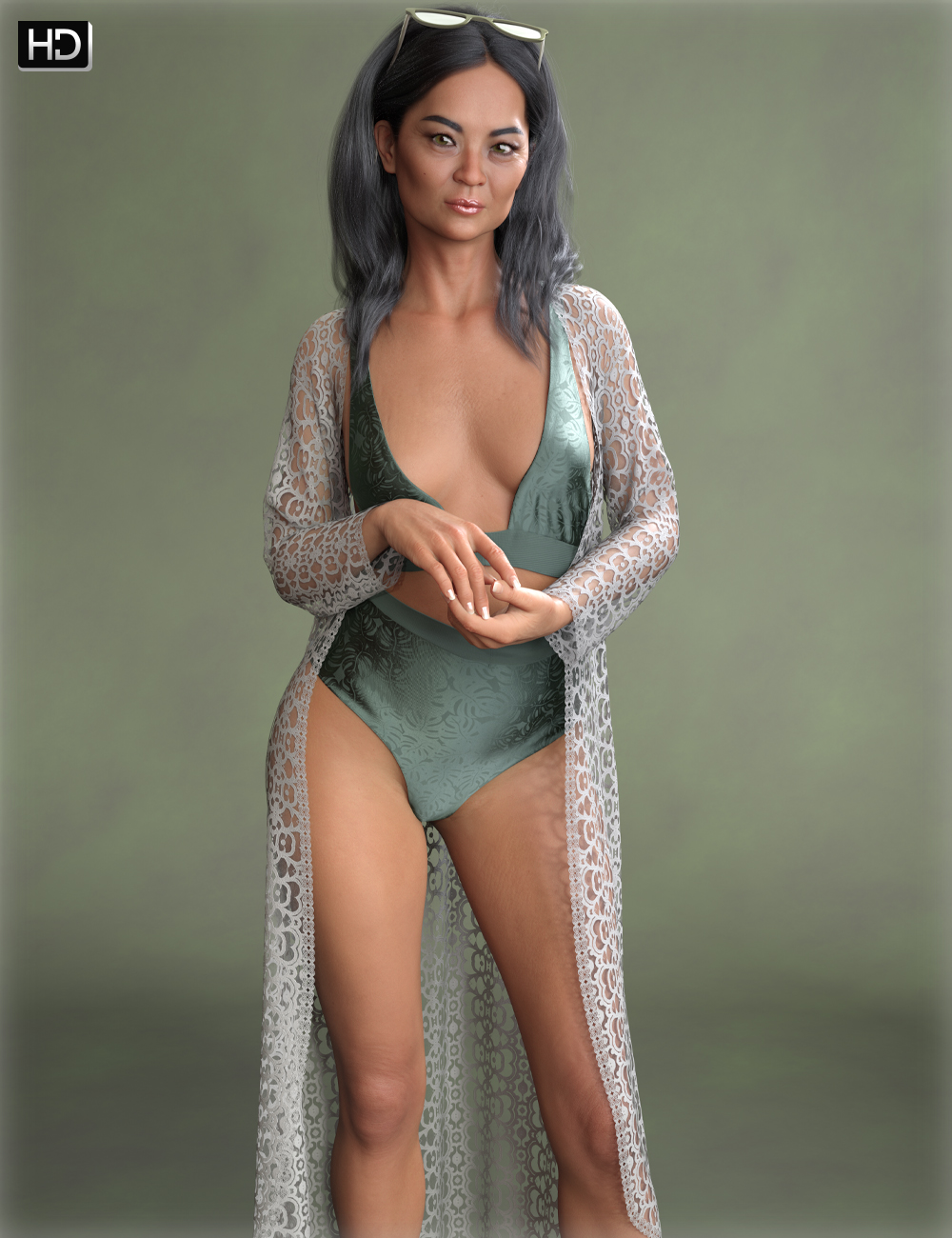 Qiaolian HD for Genesis 8.1 Female by: Emrys, 3D Models by Daz 3D