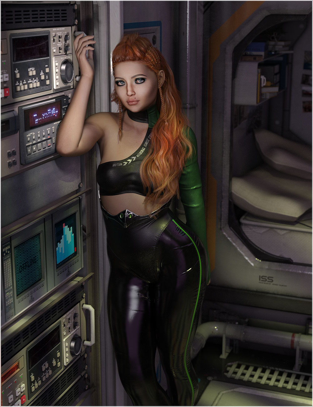Ember for Genesis 8 and 8.1 Female by: Belladzines, 3D Models by Daz 3D