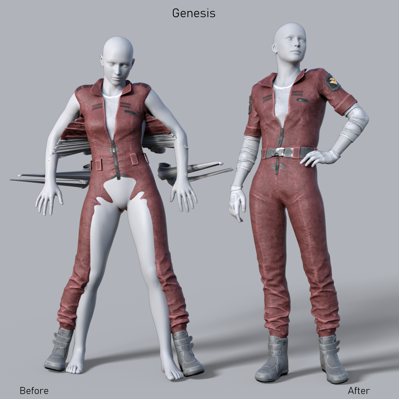 Genesis Clones for Genesis 8 and 8.1 and Vice Versa by: Vyusur, 3D Models by Daz 3D