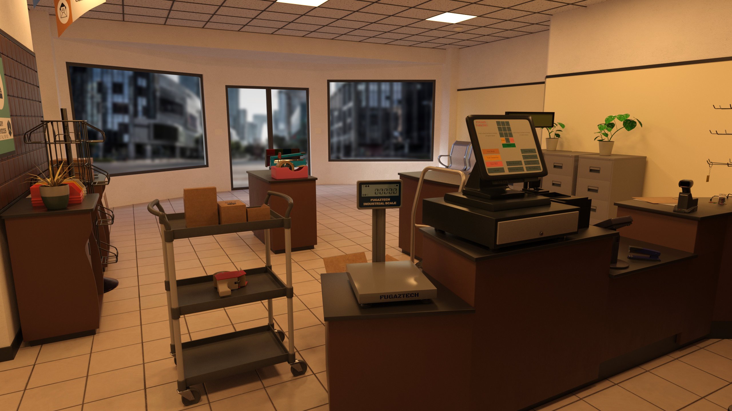 FG Shipping Center FG Shipping Center by: IronmanFugazi1968, 3D Models by Daz 3D