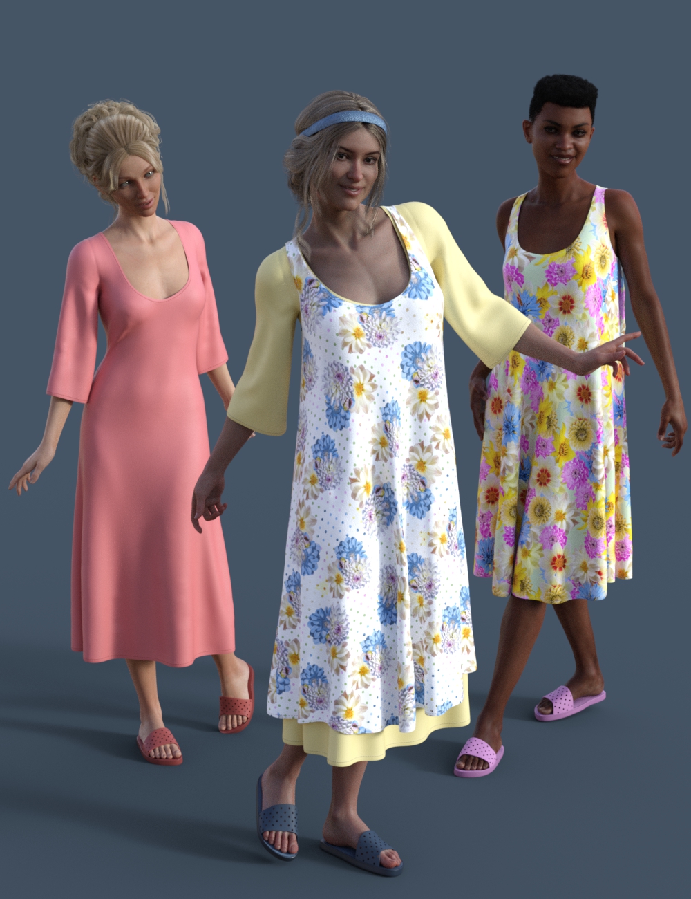 dForce Seasonal Essence for Genesis 8_8.1 Females by: Aave Nainen, 3D Models by Daz 3D