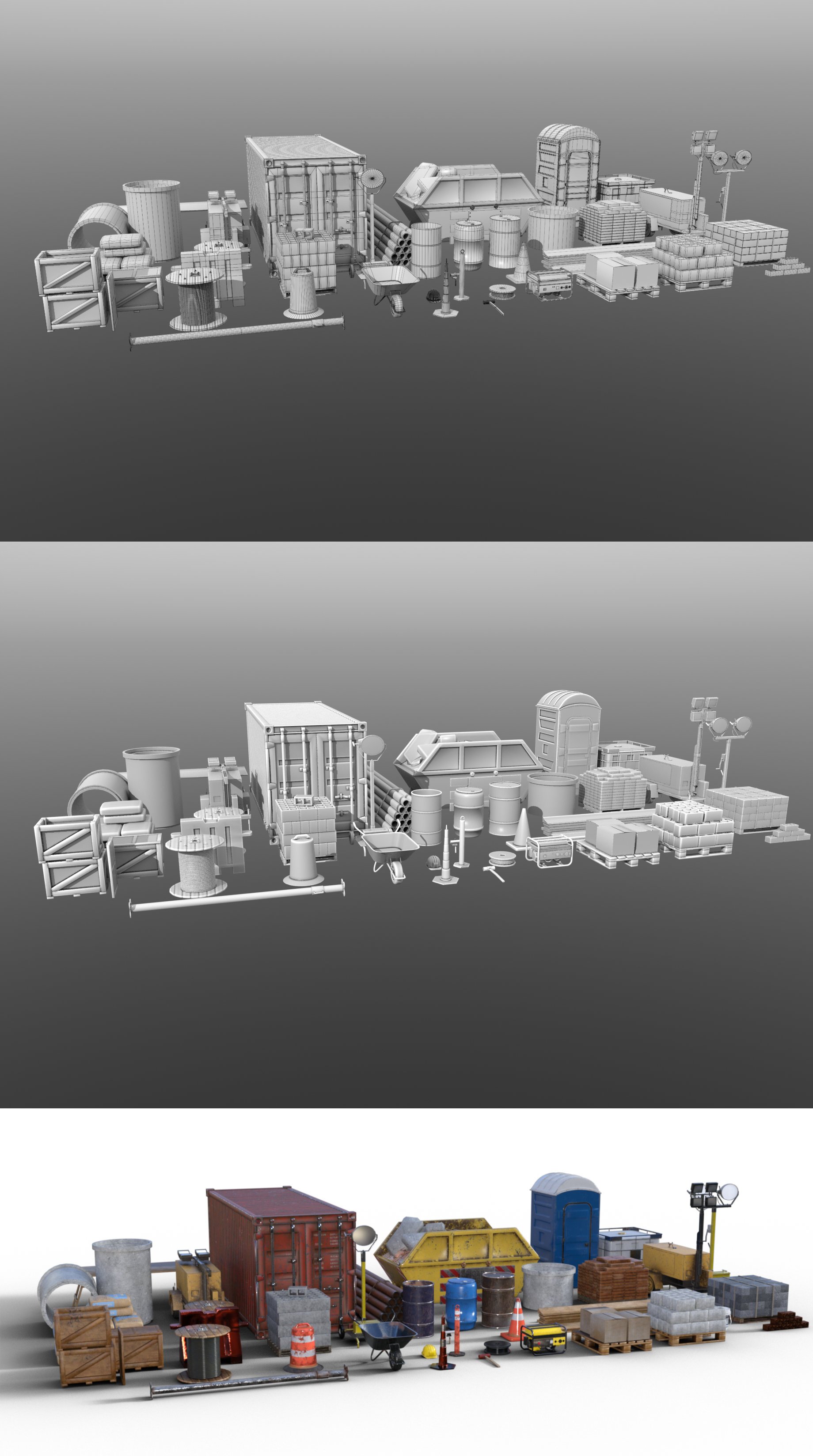 FG Construction Props FG Construction Props by: IronmanFugazi1968, 3D Models by Daz 3D