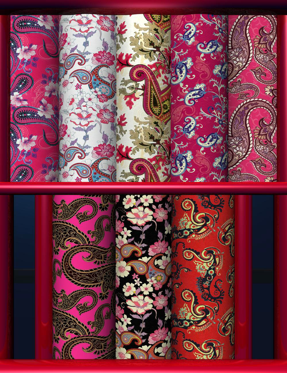 Paisley Fashion Fabric Merchant Resource 