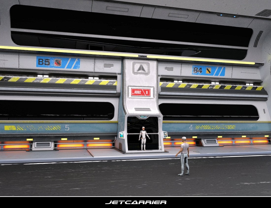 Jetcarrier by: Kibarreto, 3D Models by Daz 3D