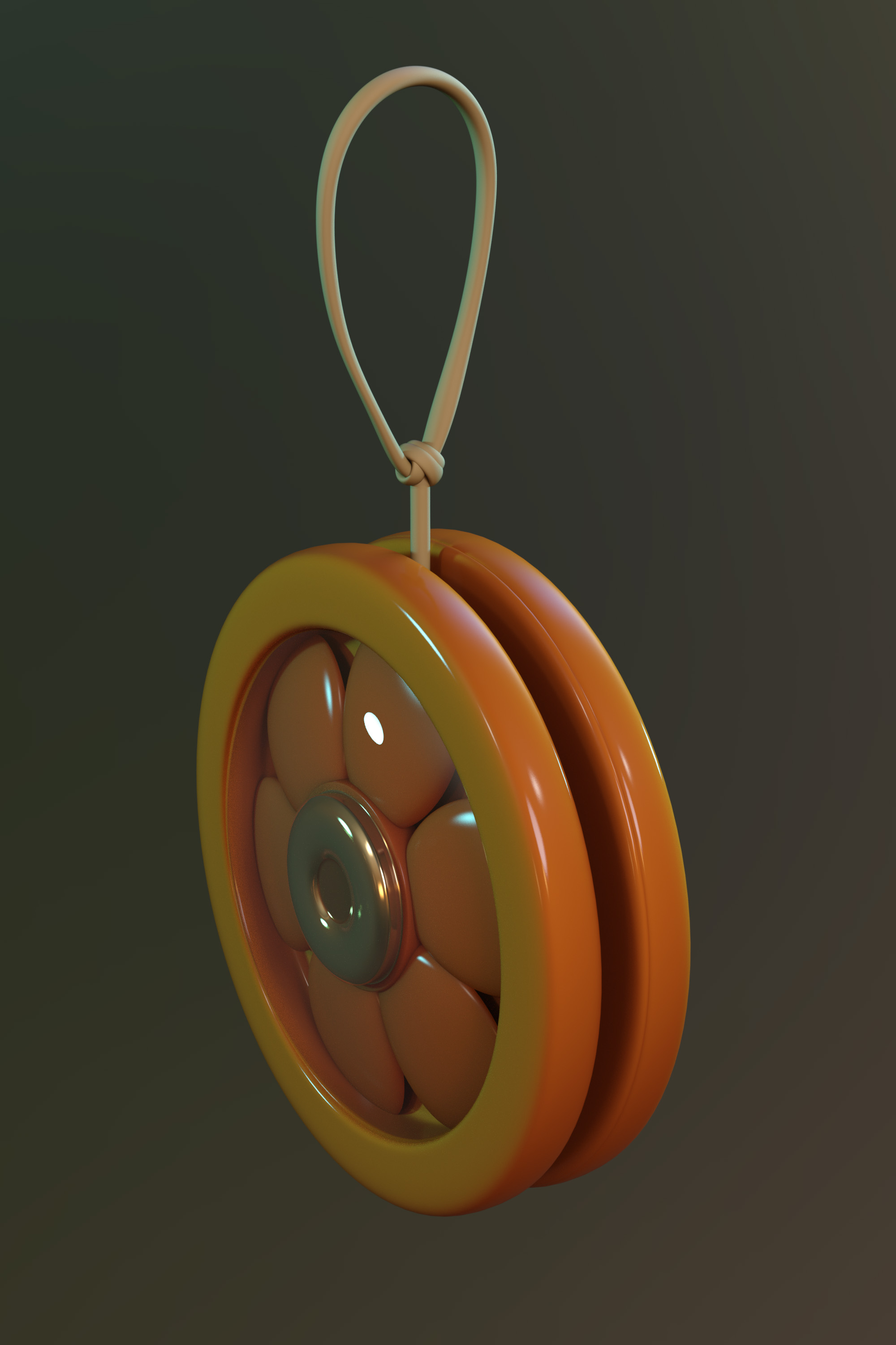 Ninja Yoyo Accessory for Genesis 8 and 8.1 Male by: MadaSade, 3D Models by Daz 3D