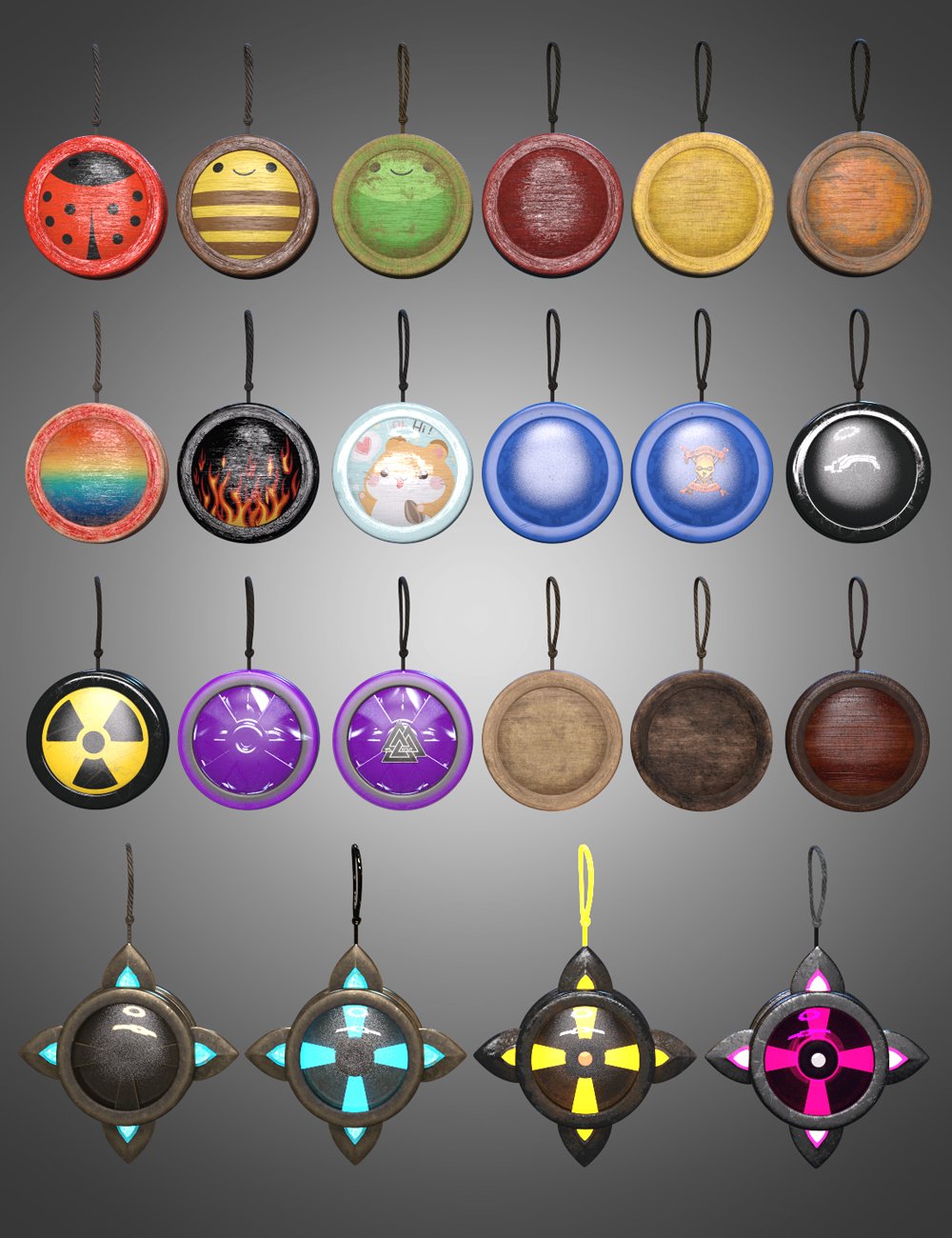Ninja Yoyo Accessory for Genesis 8 and 8.1 Male