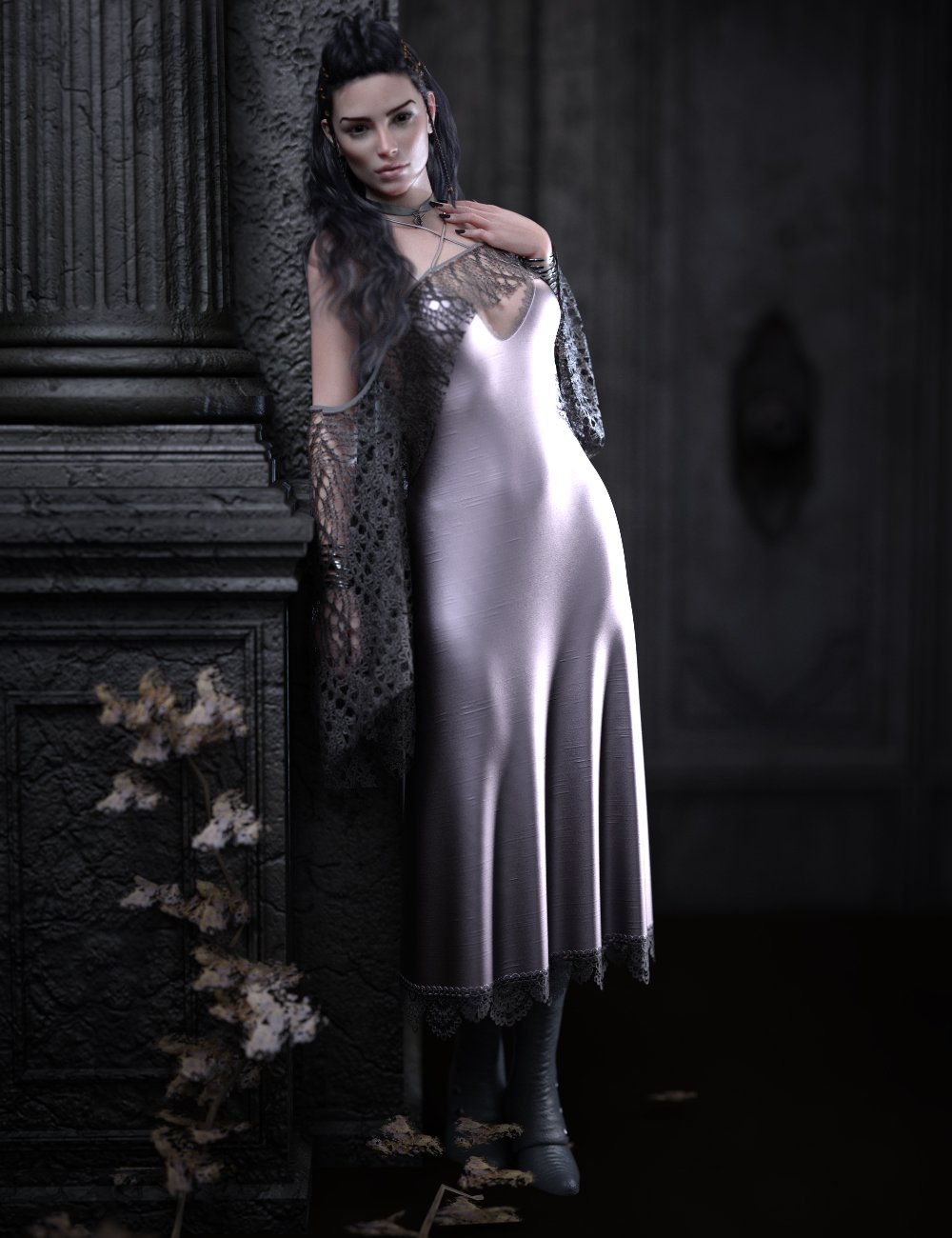 dForce CB Theo Clothing Set for Genesis 8 and 8.1 Females dForce CB Theo Clothing Set for Genesis 8 and 8.1 Females by: CynderBlue, 3D Models by Daz 3D