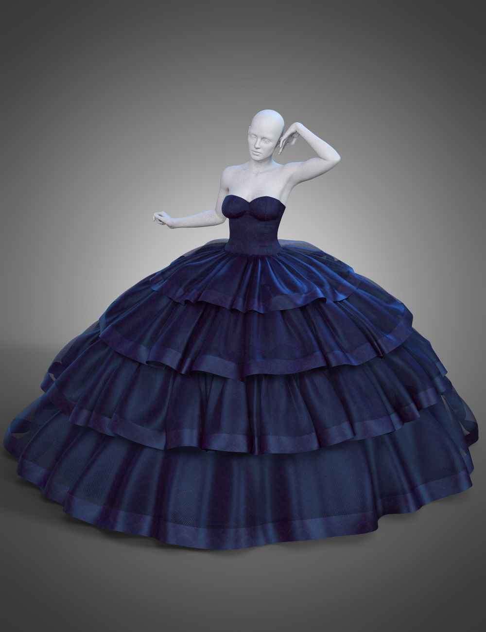 dForce Fiesta Dress Textures by: Anna Benjamin, 3D Models by Daz 3D