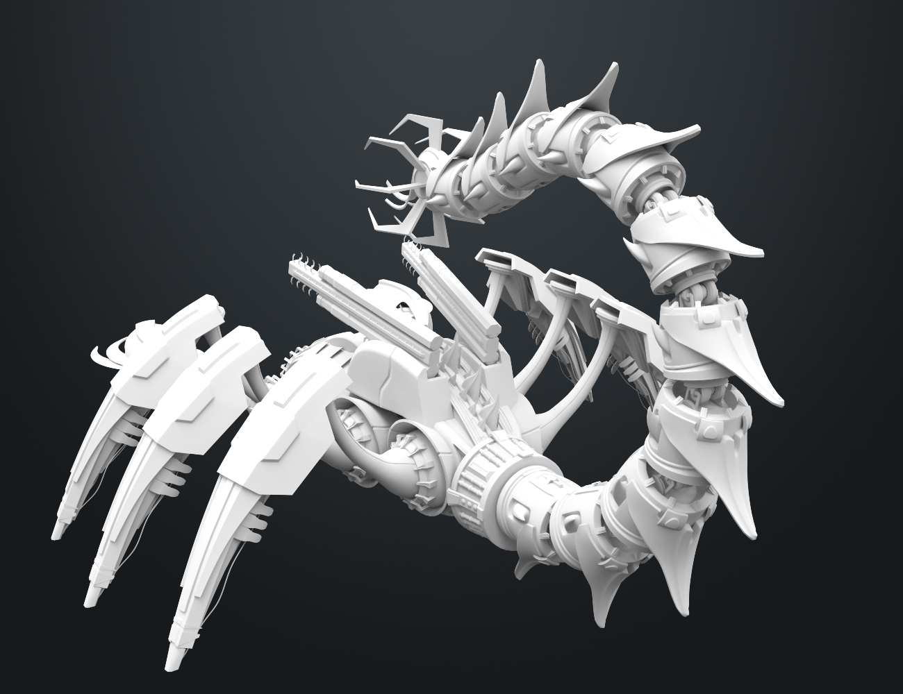 Stinger Scorpion Mecha Stinger Scorpion Mecha by: Charlie, 3D Models by Daz 3D