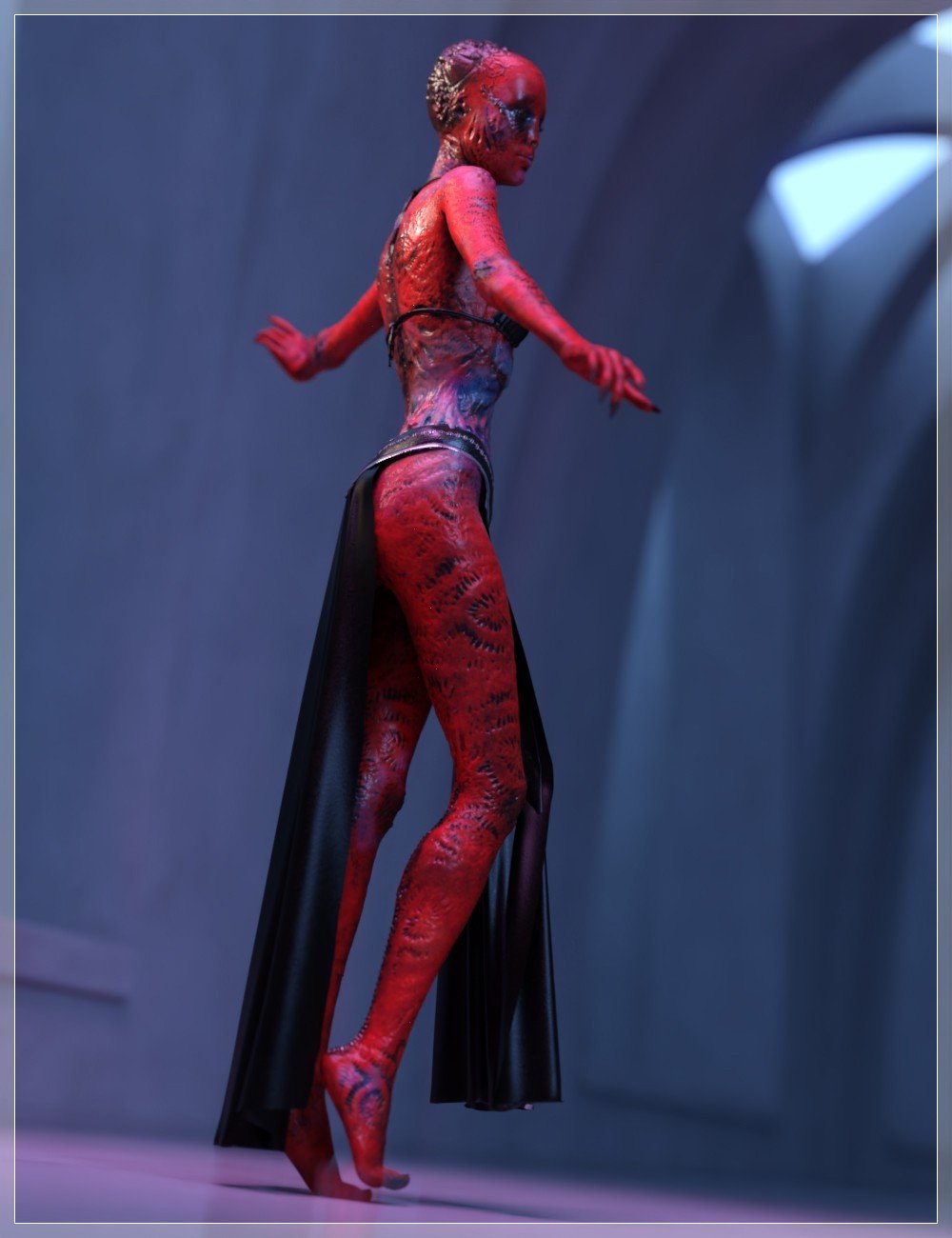 ND Weirdo Creature HD for Genesis 8.1 Female by: Nathy Design, 3D Models by Daz 3D