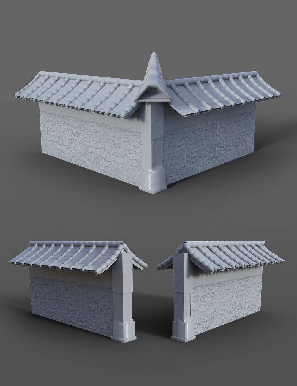 Futuristic Samurai Compound - Environment and Props Futuristic Samurai Compound - Environment and Props by: ThreeDigital, 3D Models by Daz 3D