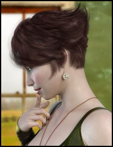 dForce Camira Hair for Genesis 8 and 8.1 Females