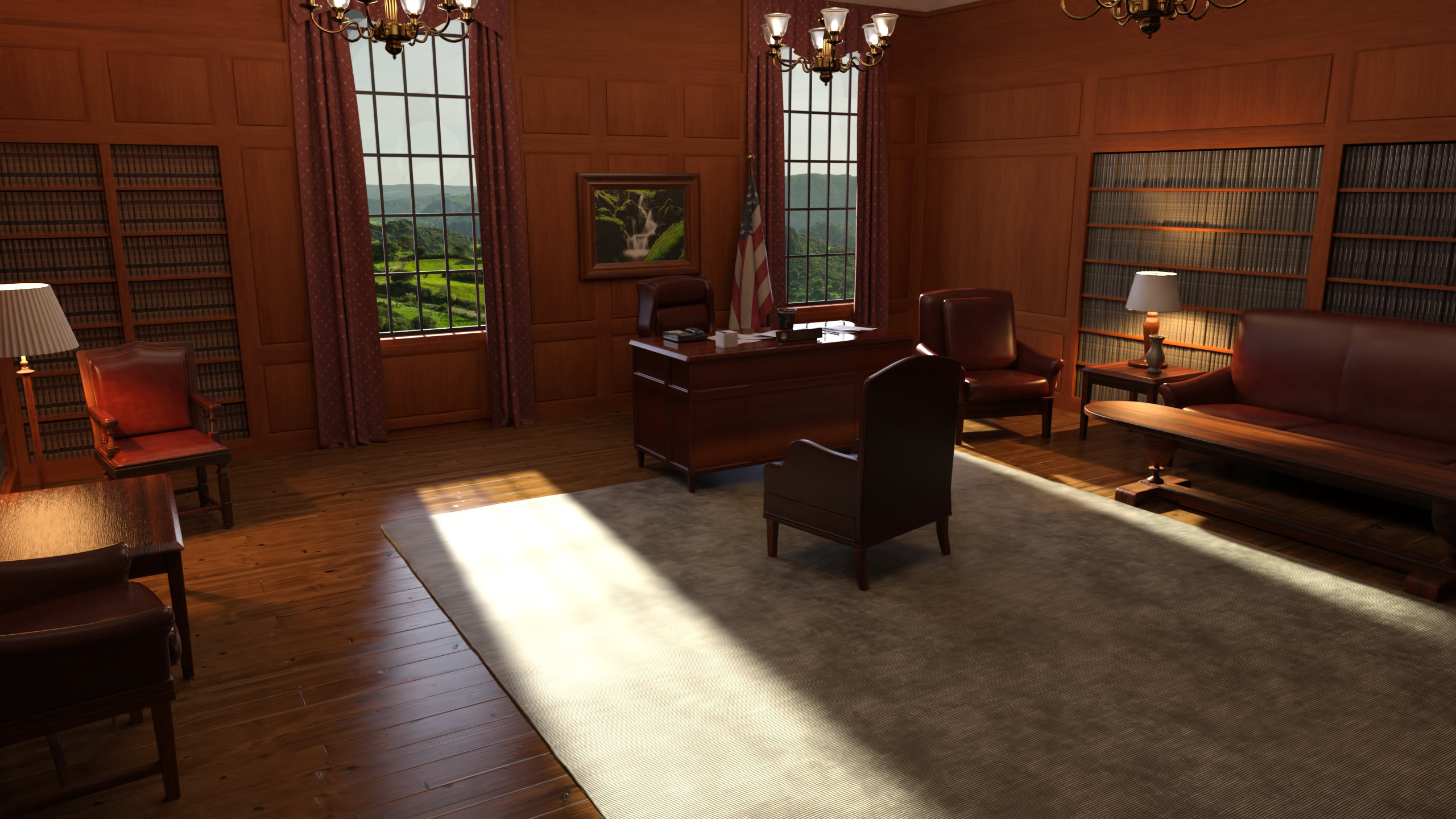 FG Courtroom | Daz 3D