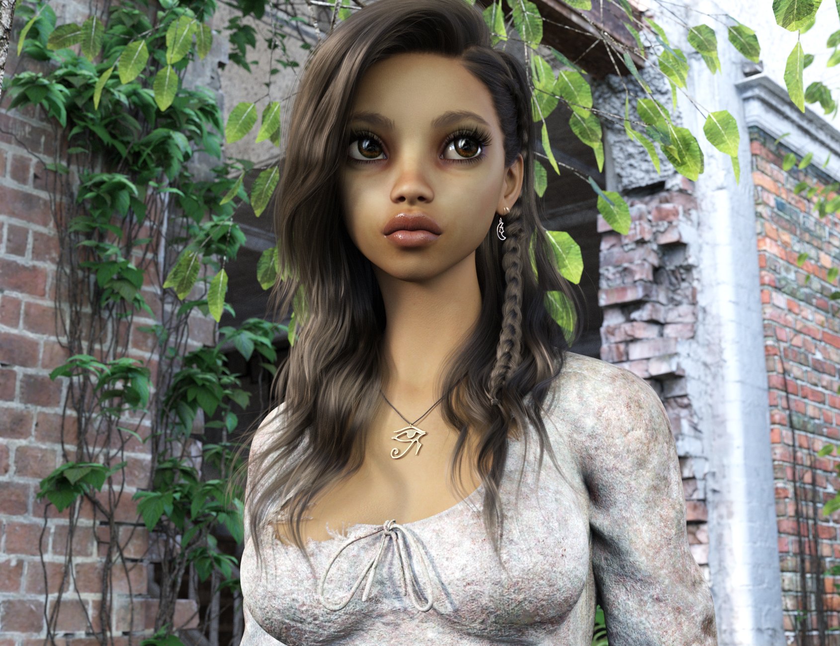 Akubisa for Genesis 8 Female by: ThorneHandspan Studios, 3D Models by Daz 3D