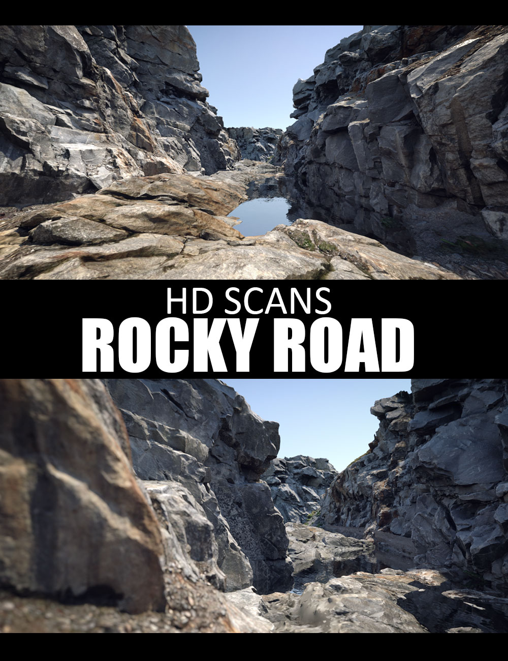 HD Scans Rocky Path by: Dreamlight, 3D Models by Daz 3D