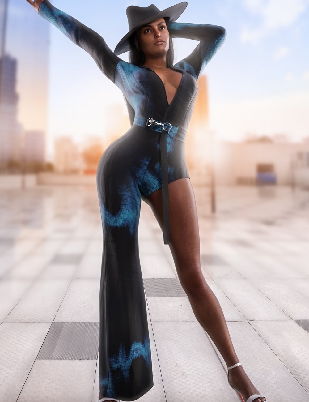 dForce Sassy Girl Outfit for Genesis 8 and 8.1 Females dForce Sassy Girl Outfit for Genesis 8 and 8.1 Females by: fefecoolyellow, 3D Models by Daz 3D