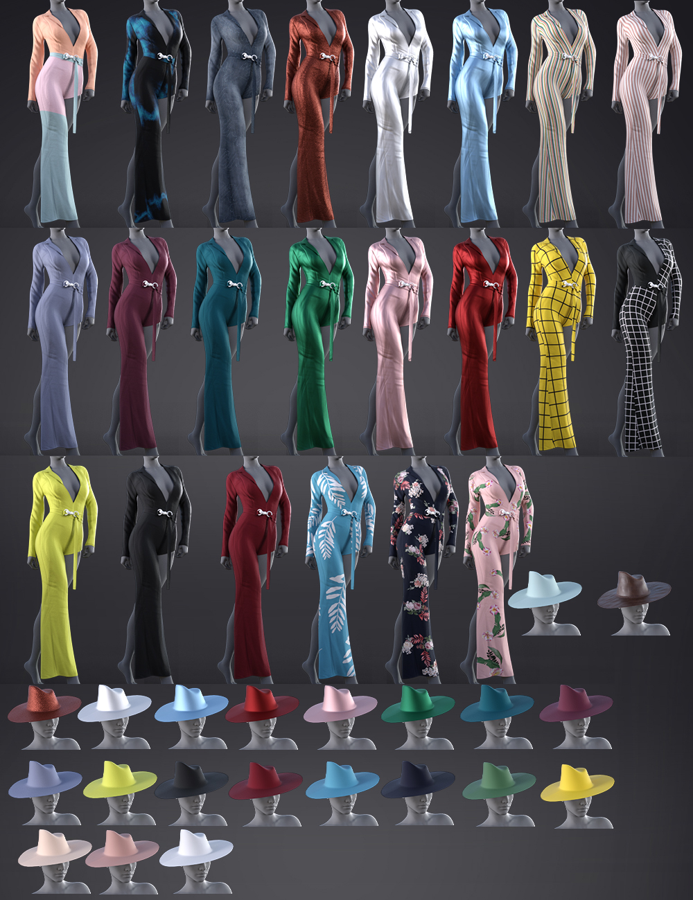 dForce Sassy Girl Outfit for Genesis 8 and 8.1 Females by: fefecoolyellow, 3D Models by Daz 3D