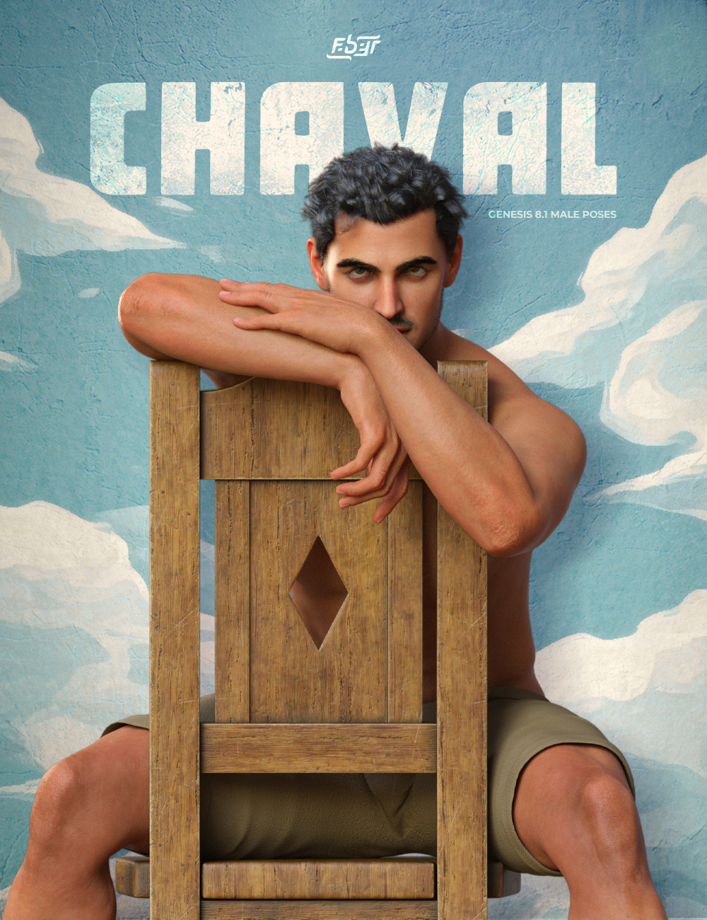 Chaval Poses for Pablo 8.1 and Genesis 8.1 Male by: Faber Inc, 3D Models by Daz 3D