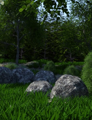 Basic Nature Pack by: JeffersonAF, 3D Models by Daz 3D